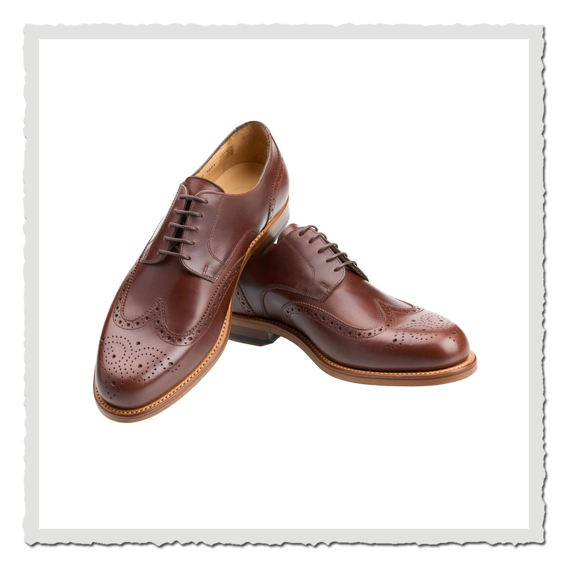Vintage Schuh Pike Brothers 1938 Cricketeer – brauner Derby im 30s-Stil